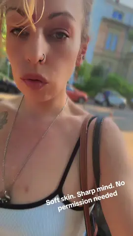 Yeah, it’s a filter – but the vibe’s real. And so is the glow when you survive some shit #LadyDMSS #DMSS #FYP #GlowUp #NoFilter #InkedBabe #SelfmadeQueen #RealEnergy #SoftNSavage #TattooGoddess #GoldenHourVibes