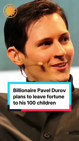 Pavel Durov, the founder and CEO of the encrypted messaging app Telegram, has fathered more than 100 children, all of whom will share in the inheritance of his multi-billion-dollar fortune. He told a French magazine: “They are all my children and will all have the same rights.” #paveldurov #telegram