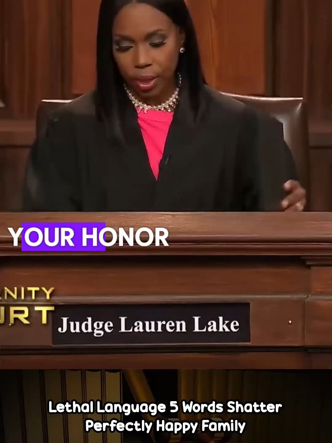 Lethal Language 5 Words Shatter Perfectly Happy Family - Part 01 #court #courtroomdrama #trialwatch #legaltiktokviral #courtroom #judge