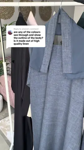 Replying to @amena  . #themodestcollection #summersale #tiktokmademebuyit #viral #fyp #foryou #viralvideo #linenabayas 