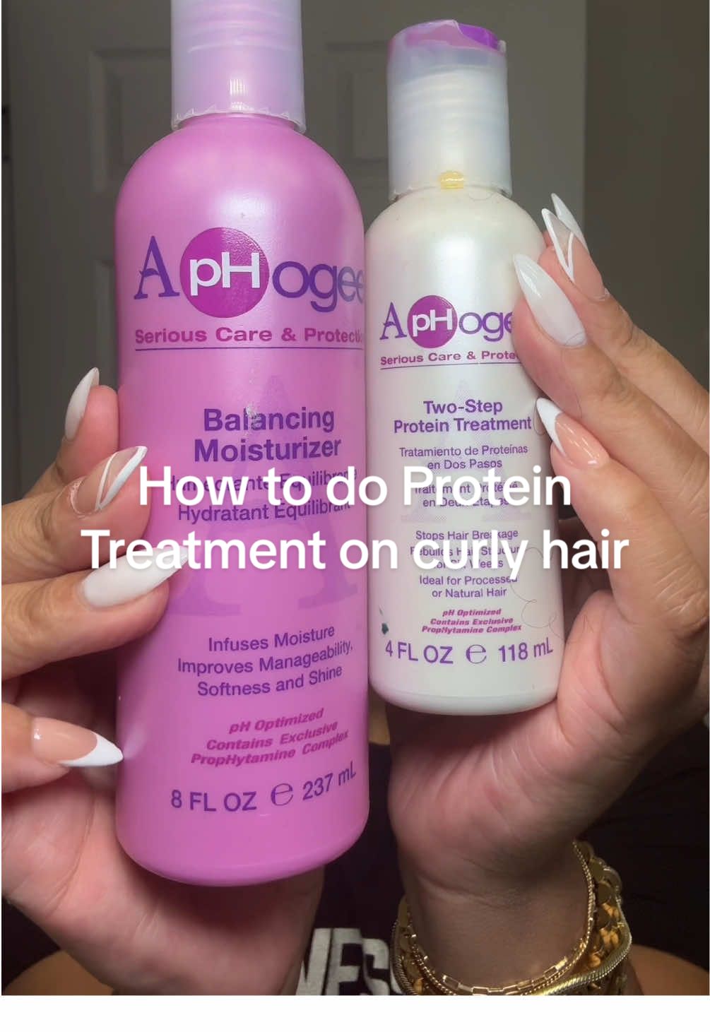 How to stop breakage; how to do a protein treatment at home @ApHogee  #proteinhairmask #diyhaircare #hairtips #proteintreatment #hairbreakage #HairCareTips #curlyhairroutine  #creatorsearchinsights  Protein treatment  How to stop hair from breaking off 