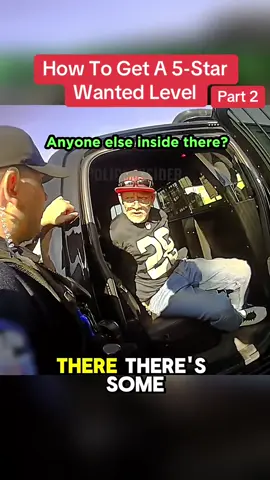 How To Get A 5-Star Wanted Level part 2 #cop #cops #police 