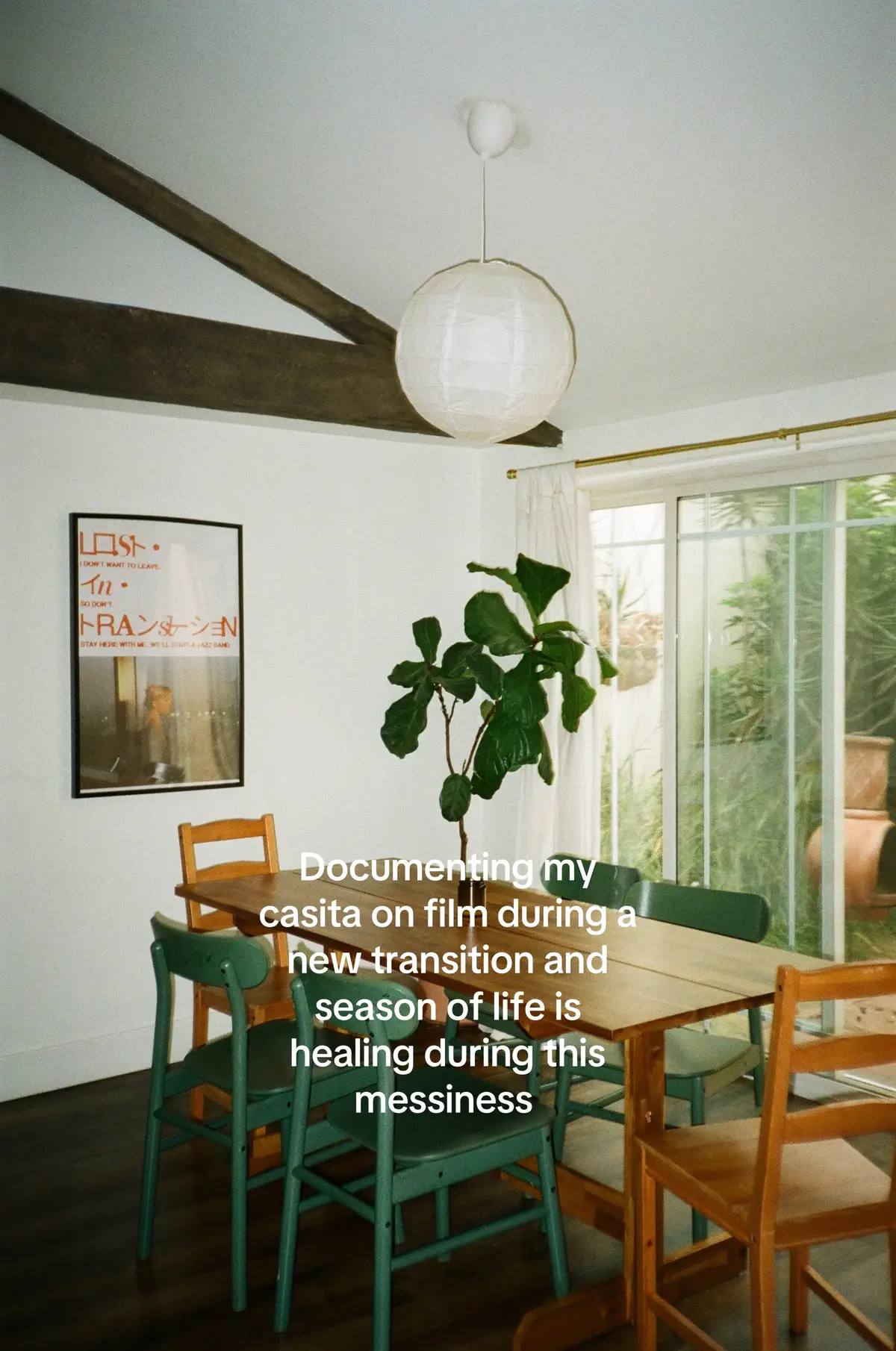 I get so emotional documenting life on film ❤️ who wants to come over para un cafecito! 