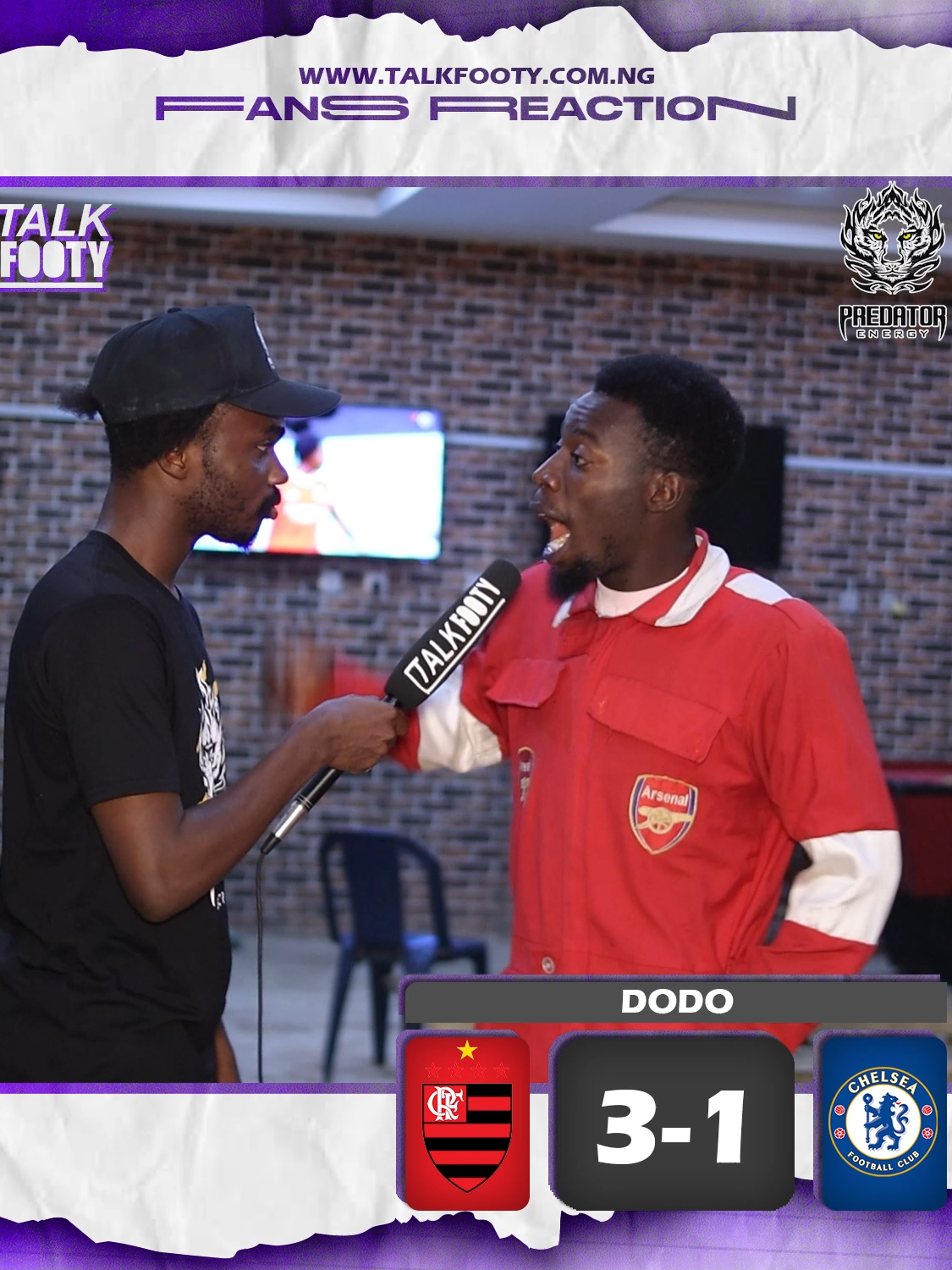 @dodo.mayana.arsen shares his on Chelsea vs Flamengo Match  #chelsea #chelseafc #chelseafc💙💪 #flamengo #clubworldcup #fuelyourhustle #ruleyourkingdom #nigeriatiktok #nigeriantiktok #nigeria #talkfooty