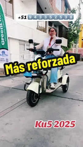 Respuesta a @ClauPerdomoA pregunta por la ku5🥰💯#motoelectrica #kayencorp #arequipa #carguero #tresruedas #greenline #Arequipa 