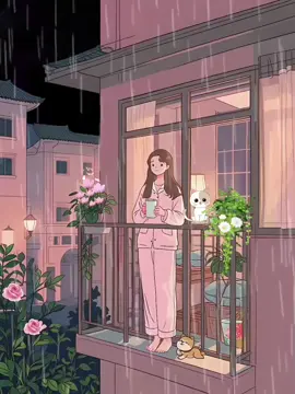 😁 Enjoying ☔ Rain 😁☔#grow #tiktokus #tiktok #trending #america #foryou #foryoupage 