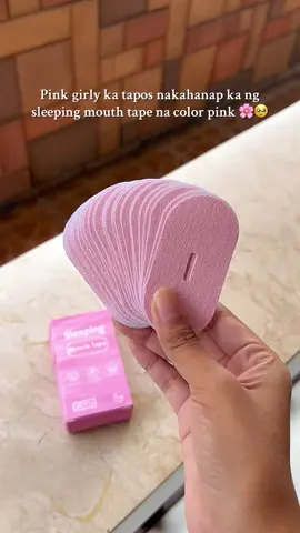 pink girly ka tapos nakahanap ka ng sleeping mouth tape na color pink 🌸🥹 #sleepingmouthtape #mouthtape #pinkmouthtape #mouthtapeforsleep #mouthtapeforsleeping #mouthtapeforsnoring 