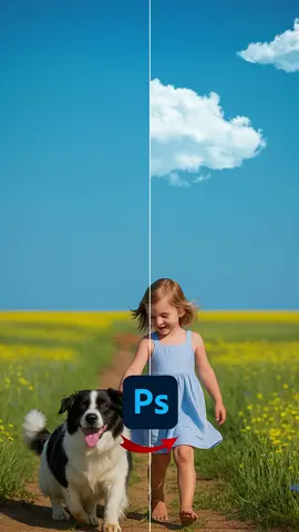 Simple Cloud Addition in Photoshop | إضافة سحب بسيطة باستخدام فوتوشوب دروس فوتوشوب تعديل الصور باستخدام الفوتوشوب #Photoshop #GraphicDesign #PhotoshopTricks #PhotoEditing #تعلم_فوتوشوب #دروس_فوتوشوب 