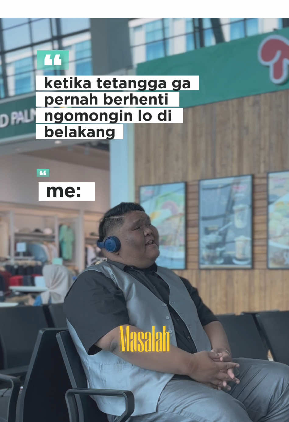Pengen nya sih bodo amat, tapi kadang kepikiran juga 🥹 Yang sudah nonton MV nya coba absen dulu sama ketua😁 #Serbasalah 