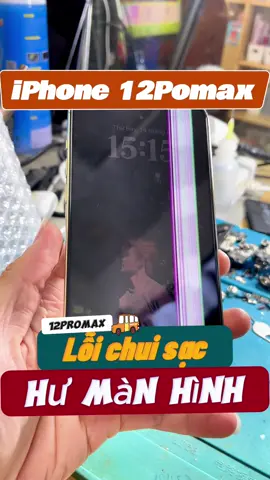 Thay màn hình chui sạc iPhone 12Promax cho anh chị khách quen ạ ! #xuhướng #jack97 #theanh28 #LearnOnTikTok #suachuadienthoai #iphone12promax 