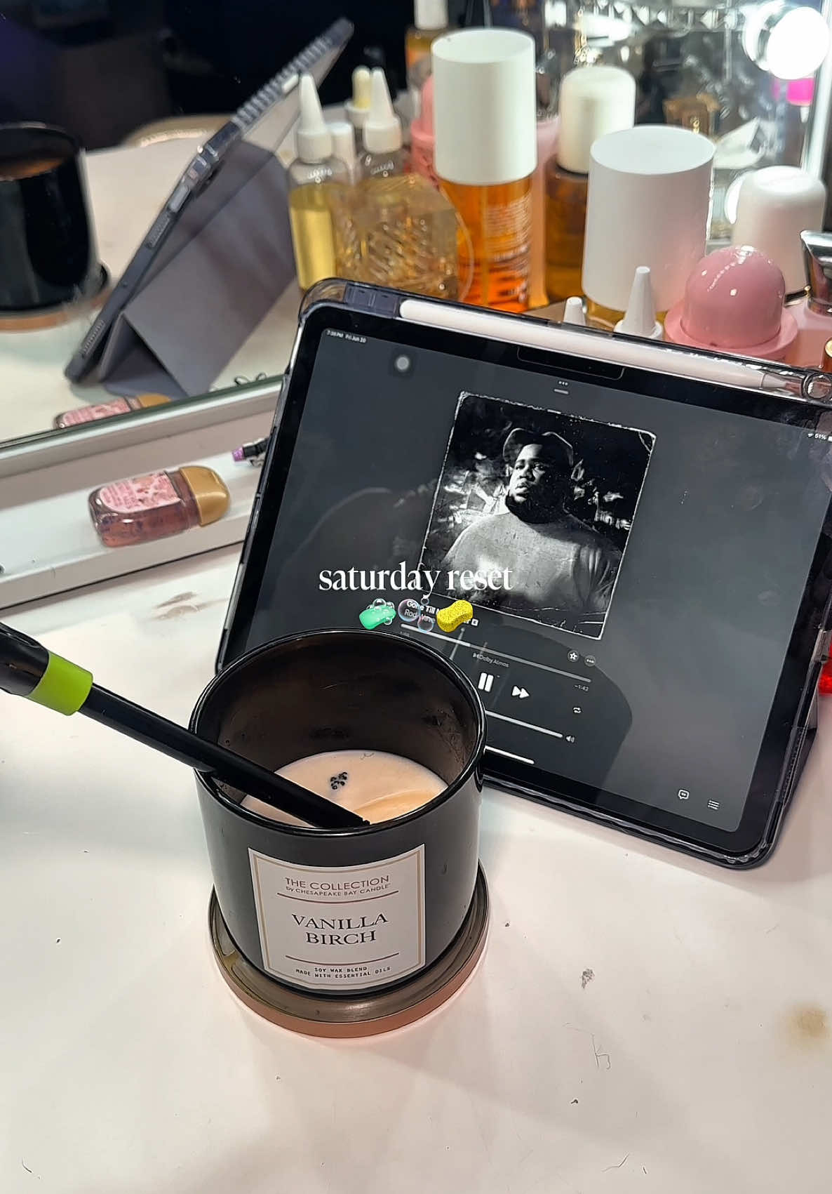 Saturday reset energy 🧼💆🏽‍♀️ because my room was getting out of hand 😭 #SaturdayReset #ResetRoutine #CleanWithMe #SoftLife #RoomCleanUp #WeekendVlog #FYP #CapCut #LifestyleTikTok #RomanticizeYourLife #CleanGirlAesthetic #ProductiveDay 