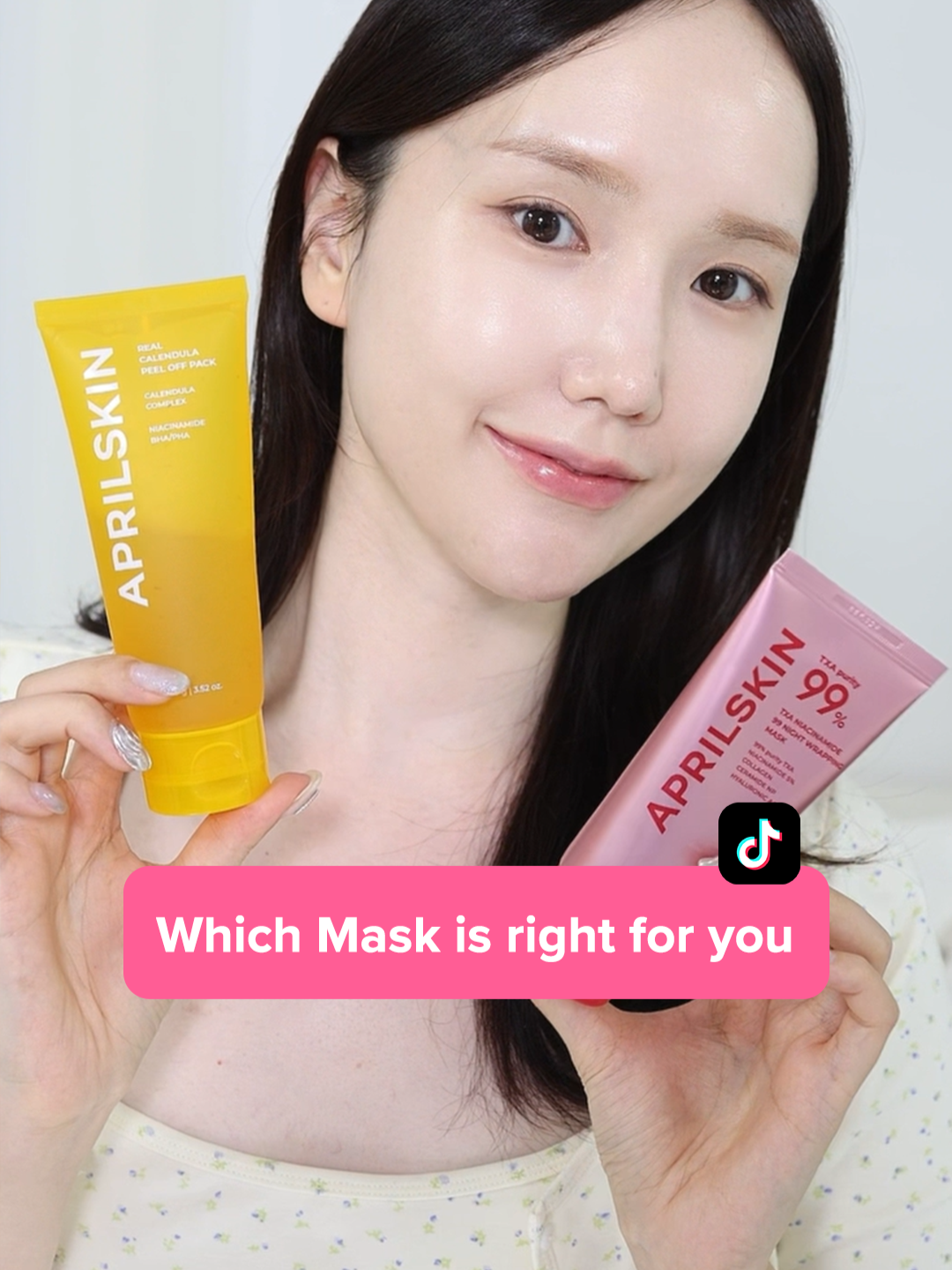 Calendula PEEL OFF MASK vs TXA Niacinamide WRAPPING MASK  Perfect Mask Duo for glowy skin ✨ 👉 Available now on TikTok Shop – 34% OFF! 💗 🌼 Calendula Peel-Off Mask ✨Gently exfoliates and removes dead skin cells & excess sebum ✨Just 20 mins for soft, glowy, smooth skin  ✨Say goodbye to textured and rough texture  🌙 TXA Niacinamide Overnight Wrapping Mask 💕 Contains 99% high-purity TXA – fades dark spots & acne scars  💕 Use overnight, peel off in the morning  💕 Wake up to radiant, glowing skin #aprilskin #aprilskintiktokshop #tiktokshop #tiktokshopfinds #tiktokshopping #koreanskincare #kbeauty #tiktokshopmademebuyit #skincaretips #peeloffmask #wrappingmask #blackheads #darkspots #pores #koreanskincareset #tiktokshopfinds #tiktokmademebuyit #tiktokshopcreatorpicks #tiktokshopsummerturnup #dealsforyoudays