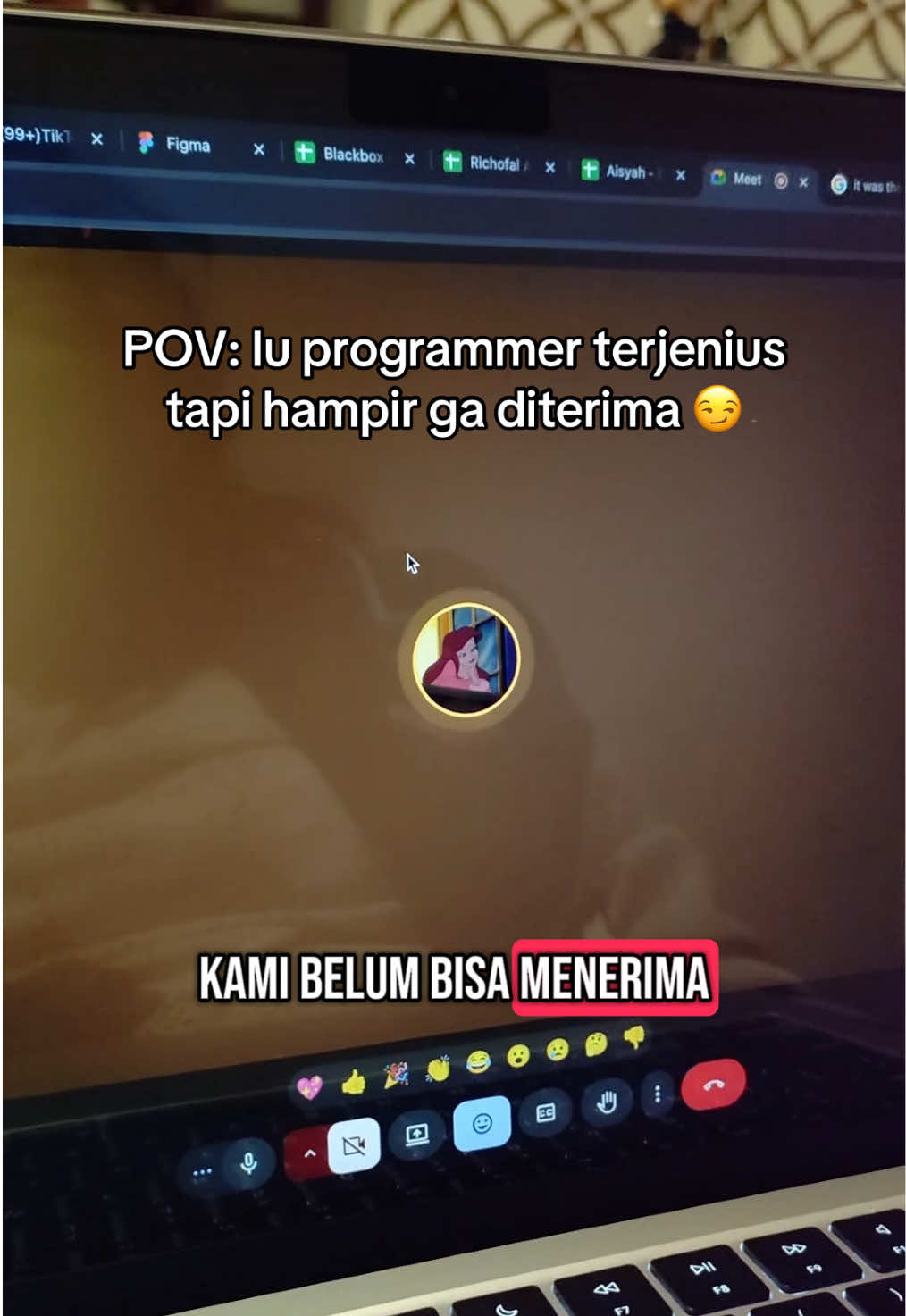 Yakali programmer sepinter, sejago, sejenius gini ga diterima?! Yang bener aje, perusahaan bakal rugi besar! 😌 #programmer #programming #it #tech #anakit #coding #codinglife #ai #artificialintelligence #aitips #tipsai #blackbox #website #interview #hr #hrd #corporate #corporatelife #startup #job #work #itstudent #mahasiswa #kuliah #college #developer #techtok 