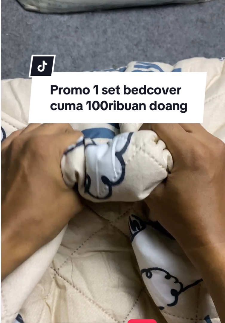 promo bedcover 1 set cuma 100ribuan #tiktoklive #sprei #spreimurah #spreicantik #fypシ 