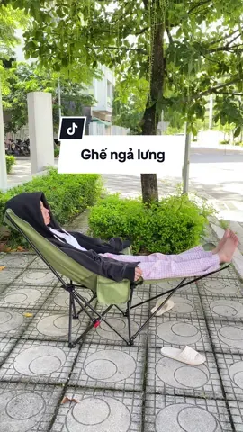 Ghế ngả lưng có thêm phần gác chân ngồi thư giãn thoải mái #ghemattrang #ghegapgon #ghemattranggapgon #ghecauca #ghecamtrai #ghesanvuon #ghecamping #xuhuong #xuhuongtiktok #xh #banghecamping #review #giadungtienich #giadungtienloi #giadungtrend #giadunggiadinh #dogiadinh #dogiadung #ghengalung #ghegacchan 