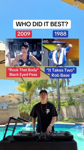 “Rock That Body” by The Black Eyed Peas vs “It Takes Two” by Rob Base! Who did it best? #sample #rockthatbody #blackeyedpeas #remix #cover #samples #sampled 