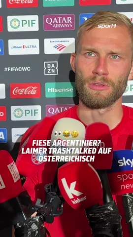 Na das würden wir gerne mal hören! 😂 #sport1 #sport1news #laimer #trashtalk #fcbayern