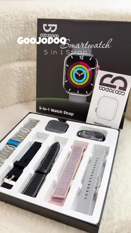 Goojodoq new smartwatch with 5 in 1 straps 😱⌚️#goojodoq #smartwatch #goojodoqsmartwatch 