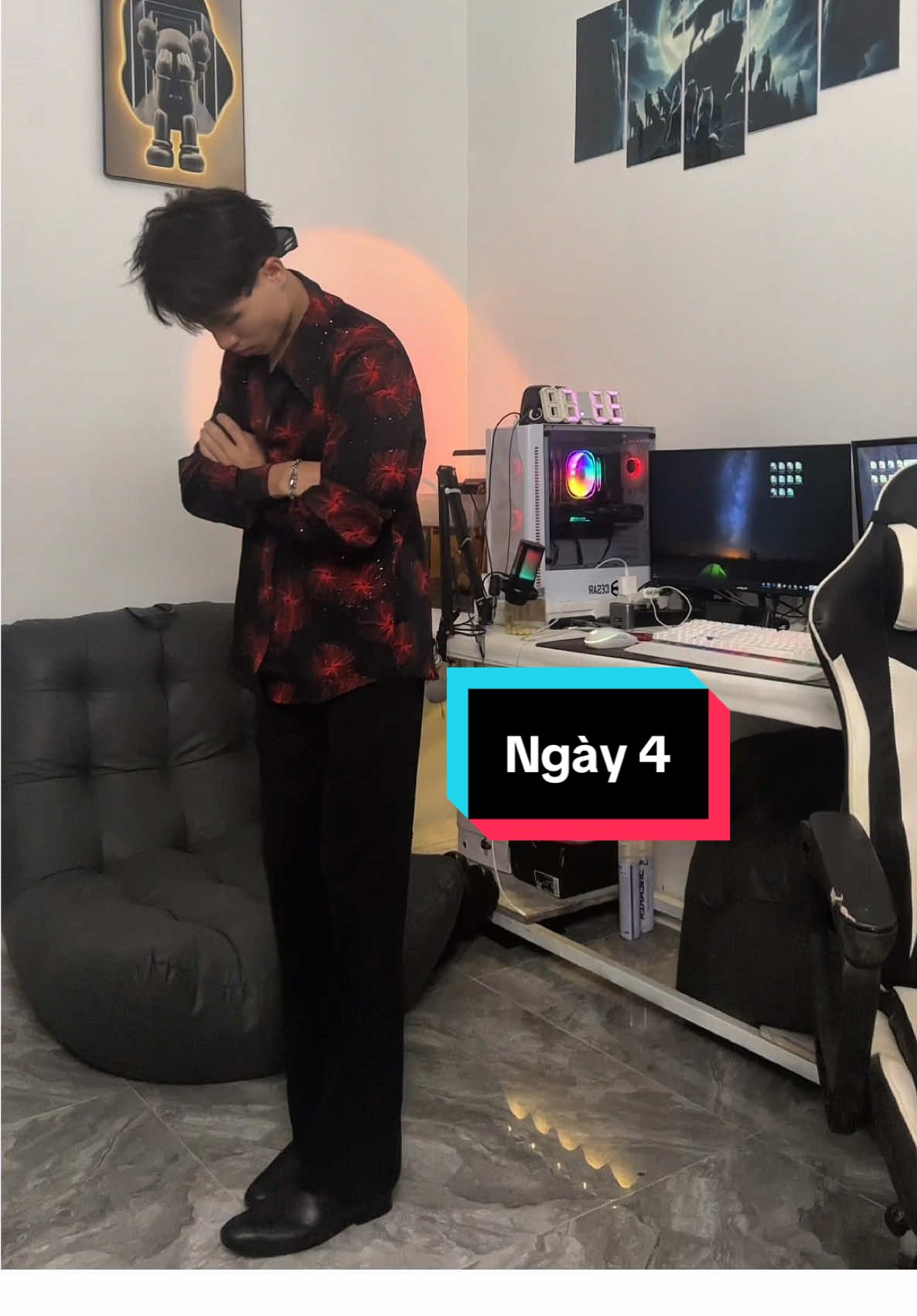 Tập 4: thử thách mặc tất cả quần loe tiktok theo yêu cầu #duonghung1m6 #xuhuong #hungthoitrangnam #viral #quantayongloe #pbw #moingaymotaoutfit🛒🛍️ #donamchat #quanloenam #thuthachmacquanloe 