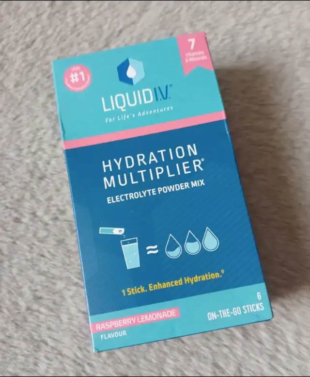 💙 INFLUENSTER 💙 🩵 LIQUID I.V. HYDRATION MULTIPLIER  💕 RASPBERRY LEMONADE 💕 Thank you Influenster and Liquid I V. for choosing me for this test and review.  Hydration for - Exercise - Travel - Heat/Sun - Wellness  Electrolyte Powder Mix  Natural Flavour  1 Stick.  Enhanced Hydration  With 7 Vitamins & Minerals  Gluten Free  Vegan No Artificial Sweeteners  No Artificial Colours  @influenster  #influenster  @liquidiv  #liquidiv  #liquidivhydration  #liquidivhydrationmultiplier  #testandreview 