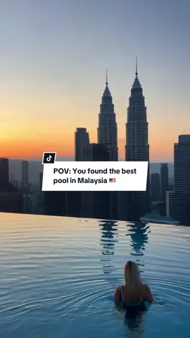 POV: You found the best pool in Malaysia 🥹🇲🇾 nothing beats this view 🙌🏼 This is 🏨 THE FACE Style in Kuala Lumpur 💰 Prices starts at RM 360 / night 🚆 Closest MRT: Bukit Nanas Monorail Station --- Tag someone special to stay here with 💓 #Malaysia #MalaysiaTravel #VisitMalaysia #MalaysiaTrip #KualaLumpur #petronastwintower 