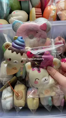 SQUISHY FAVORITE KALIAN APA GUYZZ??😘 #squishy #fyp #foryoupage #squishycollection #viral