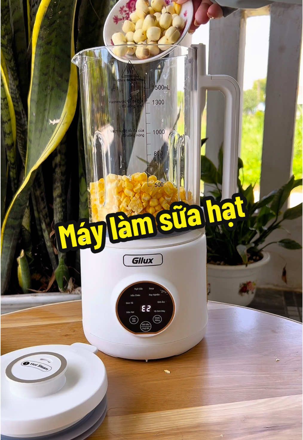 Từ ngày có máy làm sữa hạt tiện lợi hẳn mn ạ, vừa nấu sữa nhanh lại dinh dưỡng an toàn #maylamsuahatdanang #maylamsuahat #maylamsuahatgilux #gilux #onggiareview 