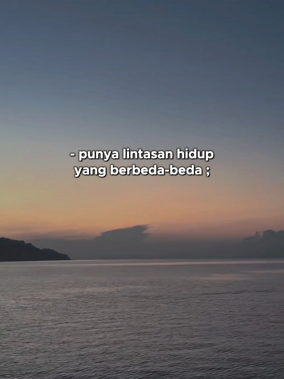 jalan kehidupan berbeda beda #CapCut 