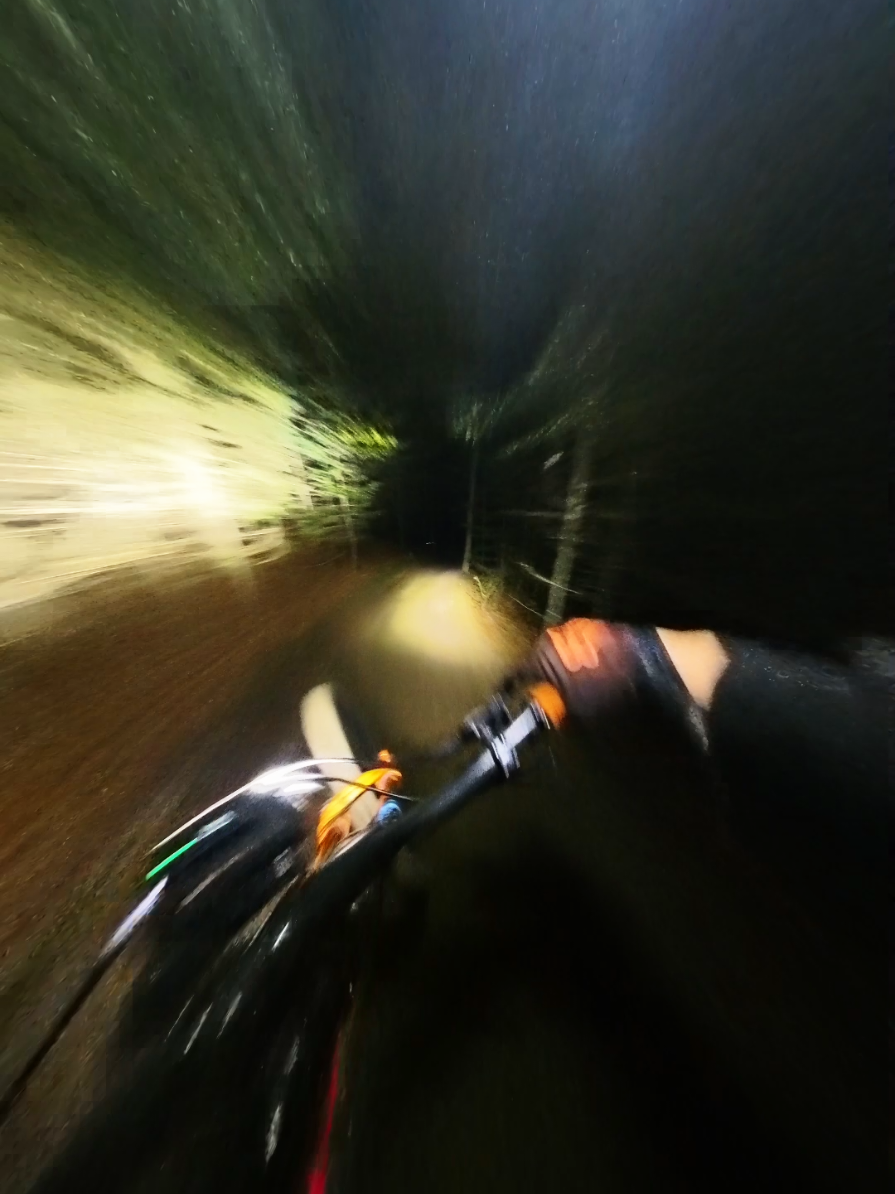 Oh you think darkness is your allay? #dark #mtb #nightride 