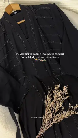 Cantik nggk sih detailnya ???  #abayastyle #abayagirls #abayazainabcollection 