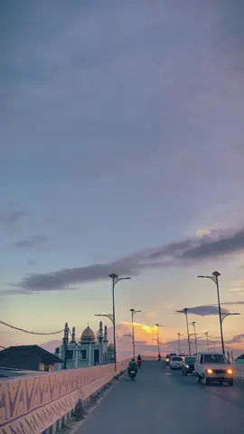 si cantik🪐#senja #sunset #bandarlampung 