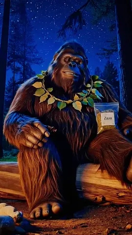 Bigfoot being a menace to society😂😂send me yall craziest stories in messages and I’ll convert them into a Bigfoot scene ‼️#bigfootjokester #zaza @YETI 