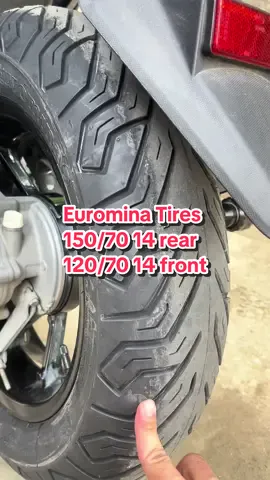Sobrang solid talaga nito 🔥  #euromina #eurominatires #affordable #fyp #aeroxtire #aerox #vietnammade 