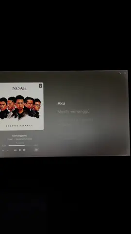Bila rindu ini #menunggumu #noahband #arielnoah #liriklagu #applemusic 