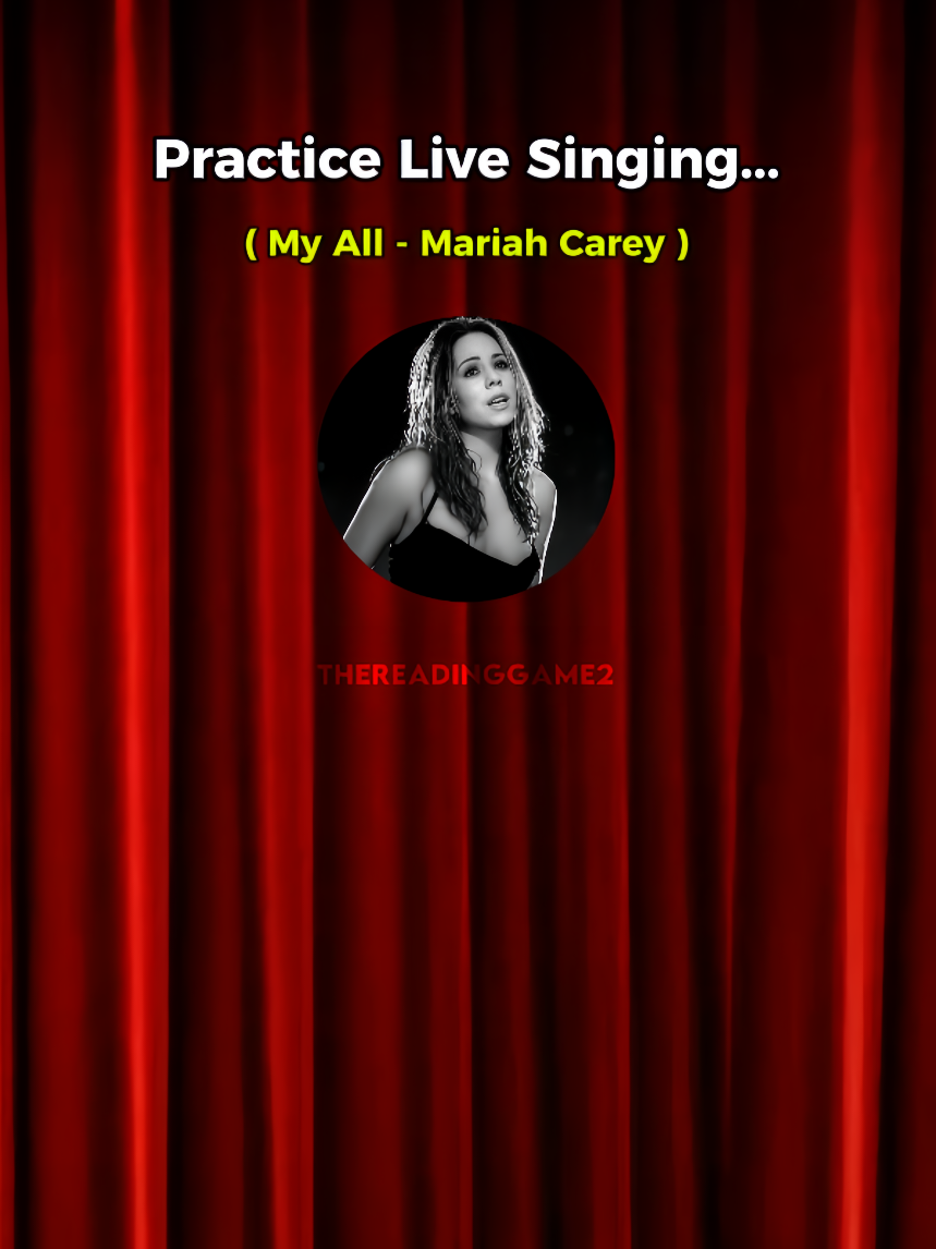 Replying to @amelia_mart1n3z  My All by Mariah Carey 🎤 . . #myall #mariahcarey #livesinging #singing #singingpractice #singingchallenge #lyrics 