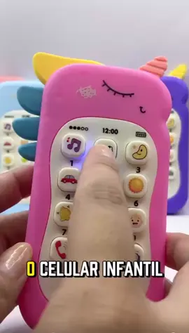 Celular Educativo 🤩 #celulareducativo #celularinfantil #celularparacrianças #celulares #brinquedos #criancas #acheinashopee #shopee #unicornio #celularmusical 