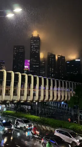 Jakarta when it rains #jakarta 