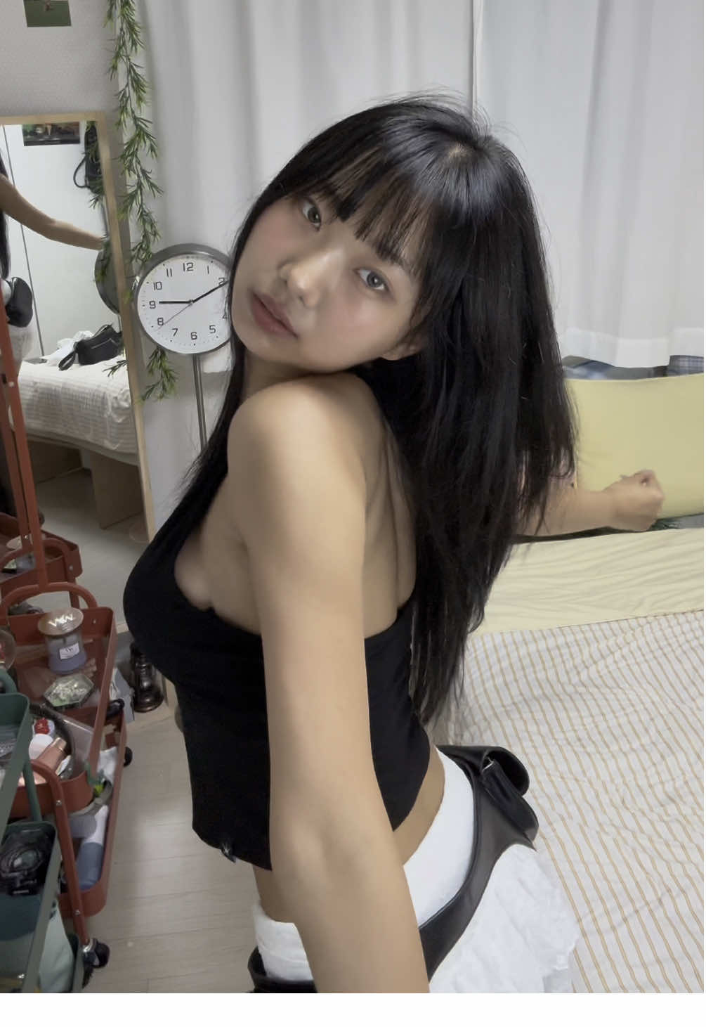 Who always changes clothes at the end?😂 #model #korean #asian #OOTD #dailylook #minjiji #mj #민지지 