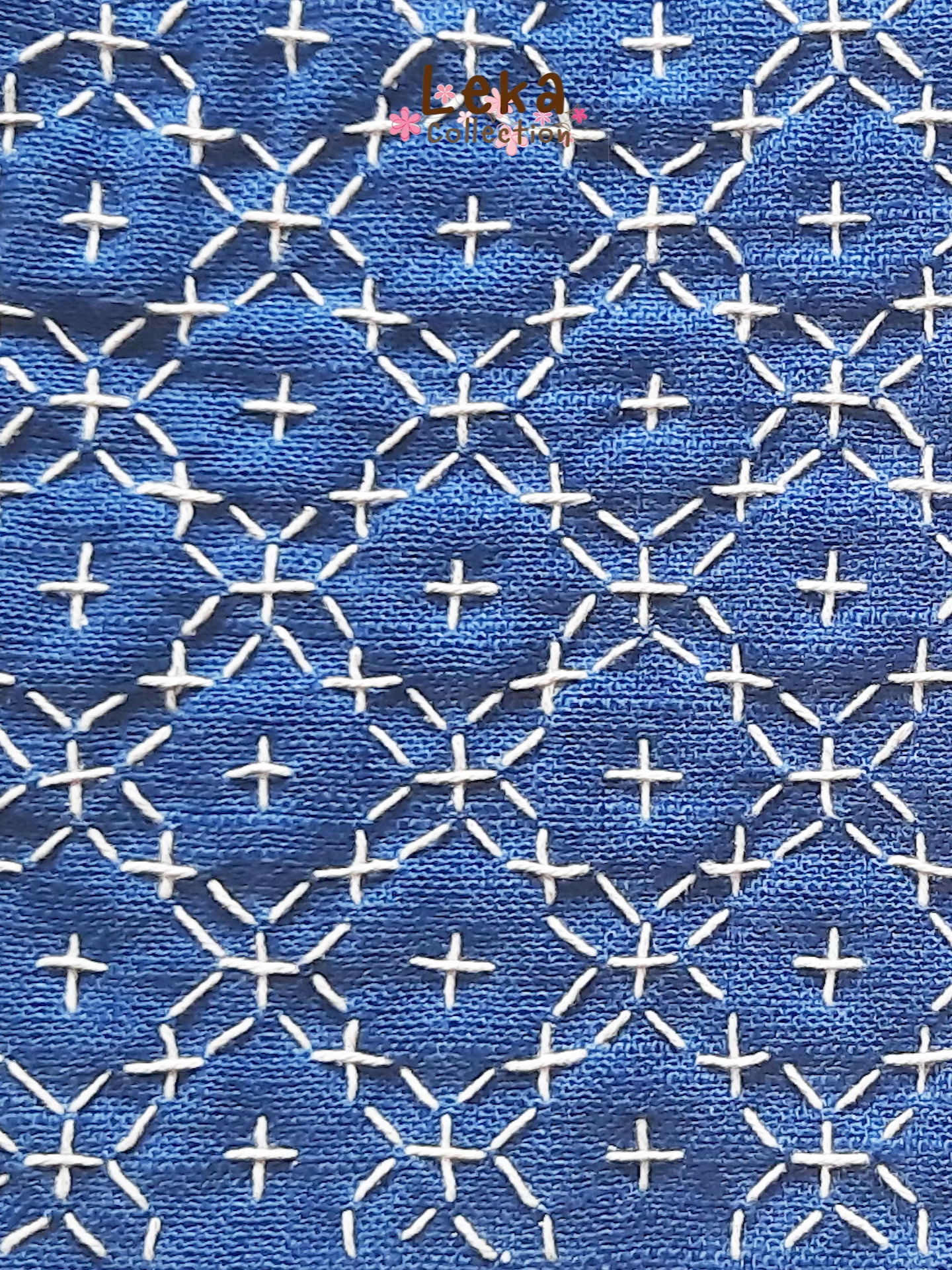 #crossflower #sashiko #japannesse #embroidery #sashikostitching #lekacollection #pattern #Japanesestitch #popularvideo