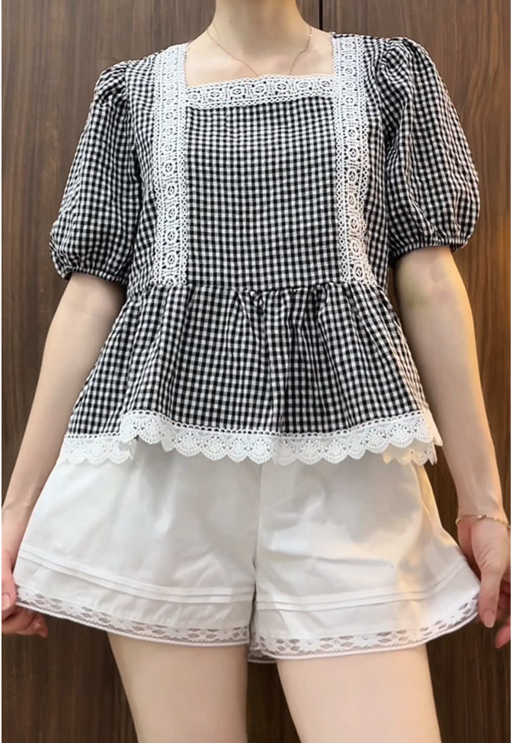 Babydoll phối ren 🌻🌸🌥️✨ #phoidoxinh #reviewquanao #babydoll #aosomi #aosomikesoc 