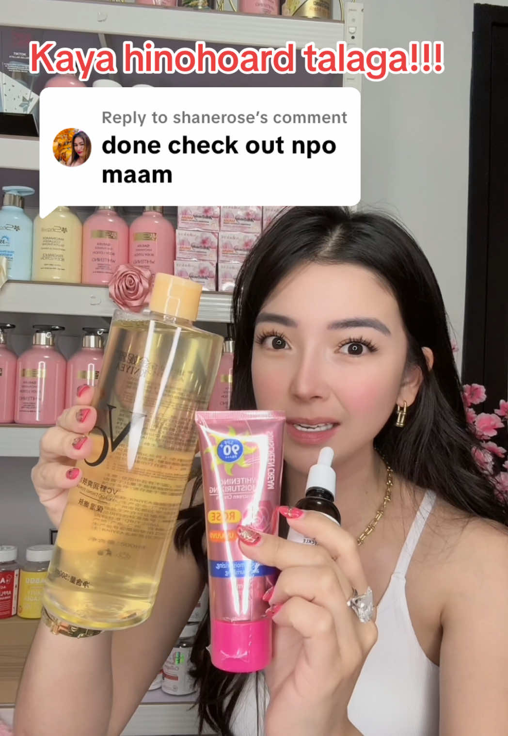 Replying to @shanerose glass skin ka talga sa set na to #vctoner #niacinamideserum #vctoner500ml 