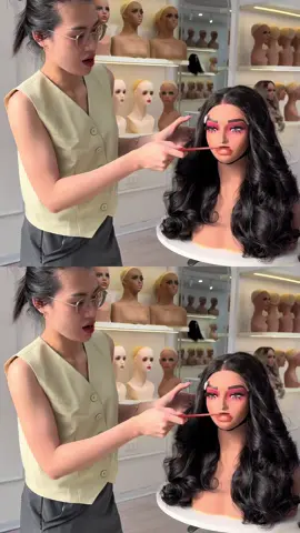 Brushing This Hair Is So Satisfying – Just Watch#hair #hairextensions #wigs #beauty #viral 