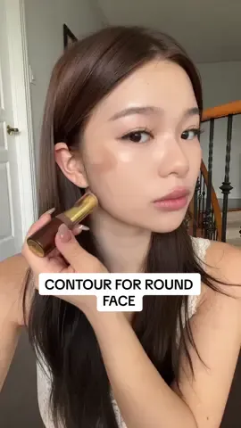 How to contour for round faces// my favourite contour placement for round faces  @Too Faced contour stick  @Judydoll Singapore contour palette  @IT Cosmetics brush #makeupforroundface #roundfacemakeup #contour #contourtutorial 