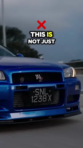 The Nissan Skyline GT-R R34, the banned legend! #nissan #gtr #gtr34 #cartok #ukcarscene #performancecar #supercar #fyp #carlovers #foryou 