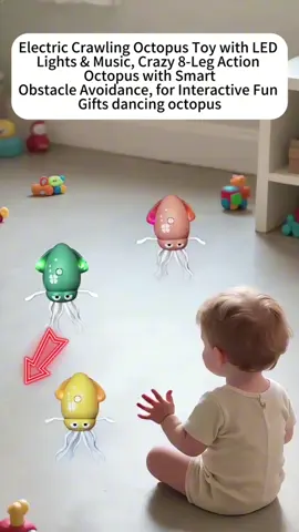 Your baby need a dancing octopus 🐙#toy #baby #funny #octopus #tiktokmademebuyit #tiktokshop #fyp 