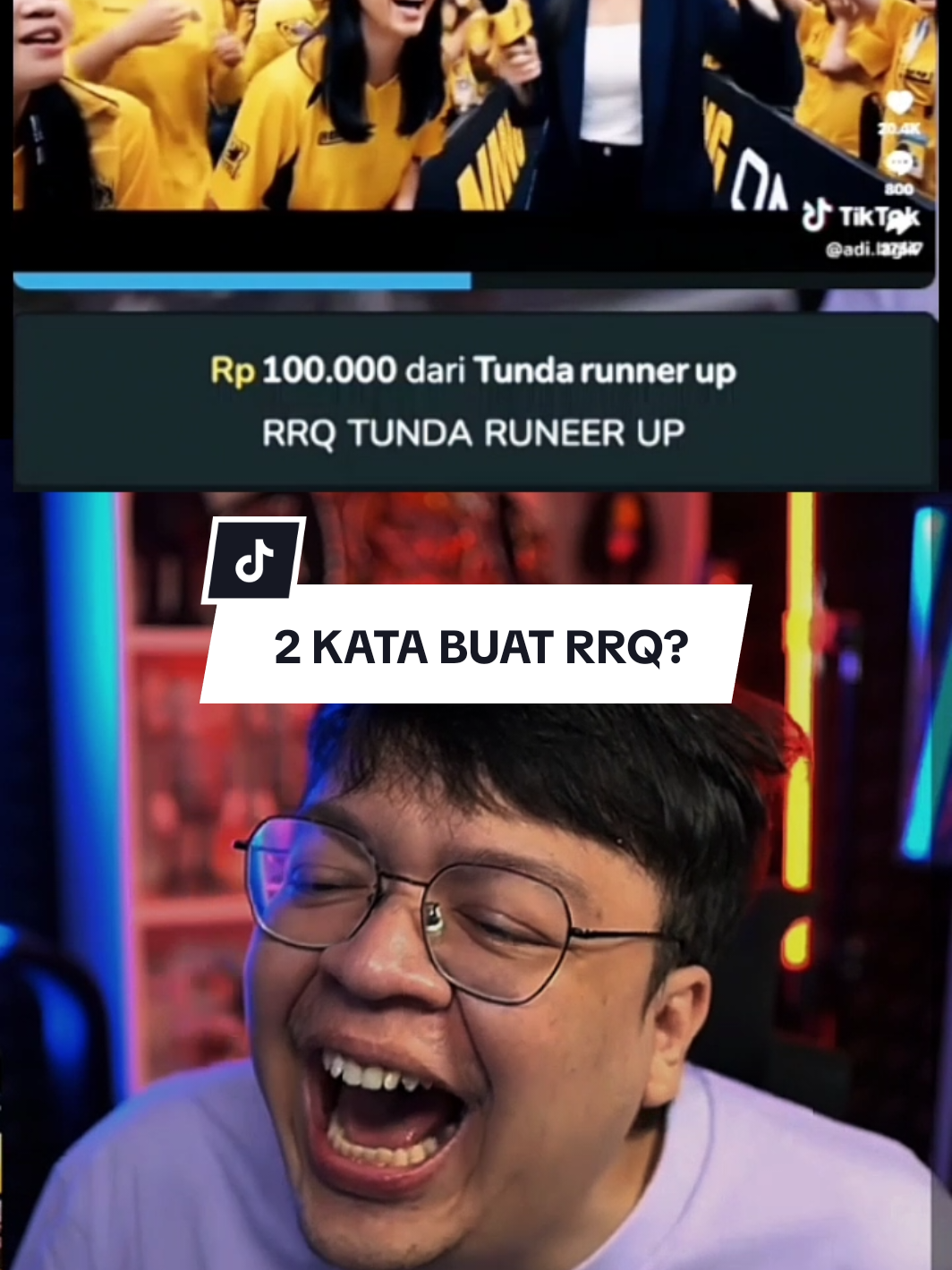 2 kata buat rrq kingdom? #deankt #deanktnocounter #mediasharedeankt #rrqhoshi 