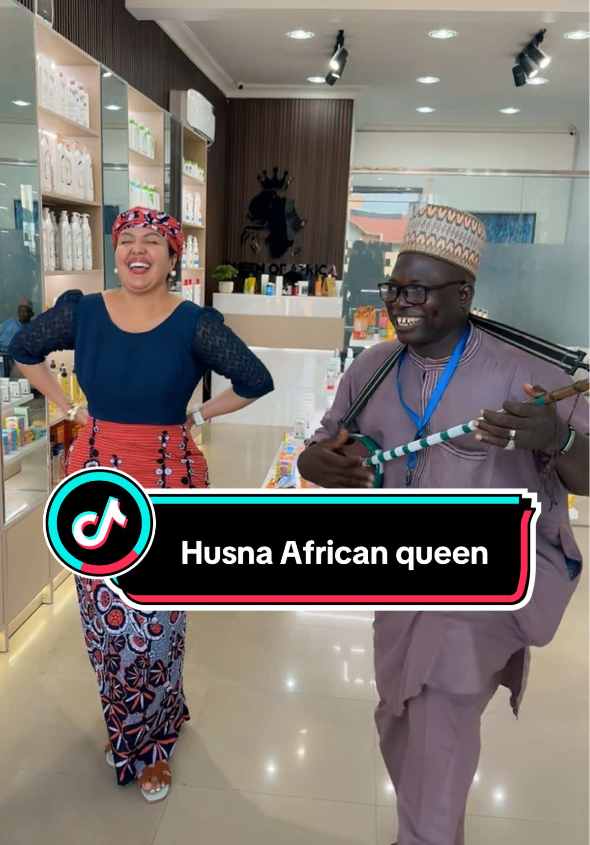 Husna African queen 😂