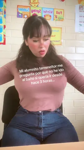 Con estas leyes no podemos ni ir al baño. Prohibido dejar alumnos solos. A esperar hasta el Recreo. 😫#maestras #docente #profesor #cosasdemaestros #loquecallamoslasmaestras 