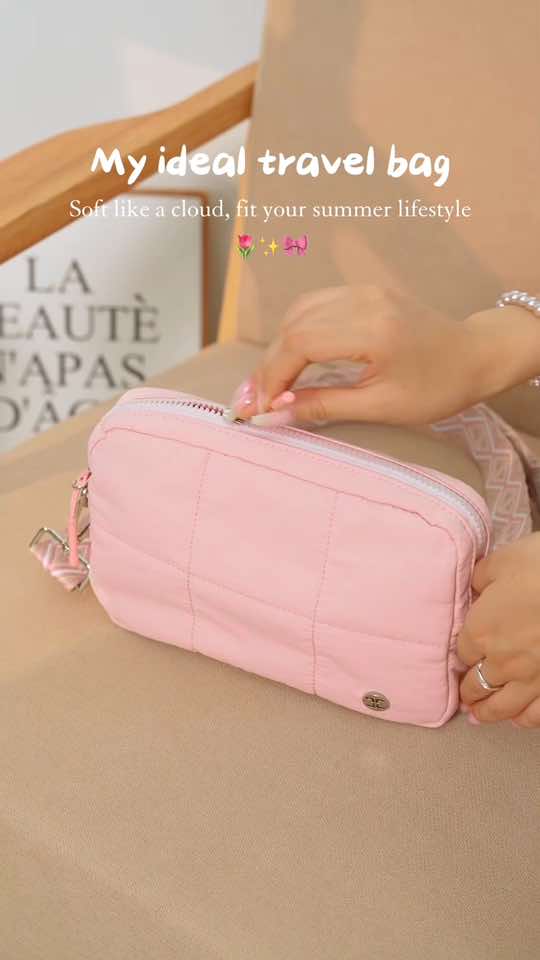This puffer bag goes with me everywhere🌸 #telenaofficial #telena #bag #aesthetic #tiktokfinds #womanfashion #TikTokShop #fashiontiktok #ttshop #bagcollection #cutebag #largecapacitybag #onsale #fashion #flashsale #trending #fyp #musthaves #tiktokmademebuyit #fypage #shopvideocarnival #pufferbag #crossbodybag #purse #crossbodypurse  #travel #kindle #ipadmini #bloomingjelly11thhbd #bloomingjellysbd #bloomingjelly #bloomingjellydressforyourself #bloomingjellyisabetterchoice #Summer #summervibes #tiktokshoprestock #gift #outdoorfun 
