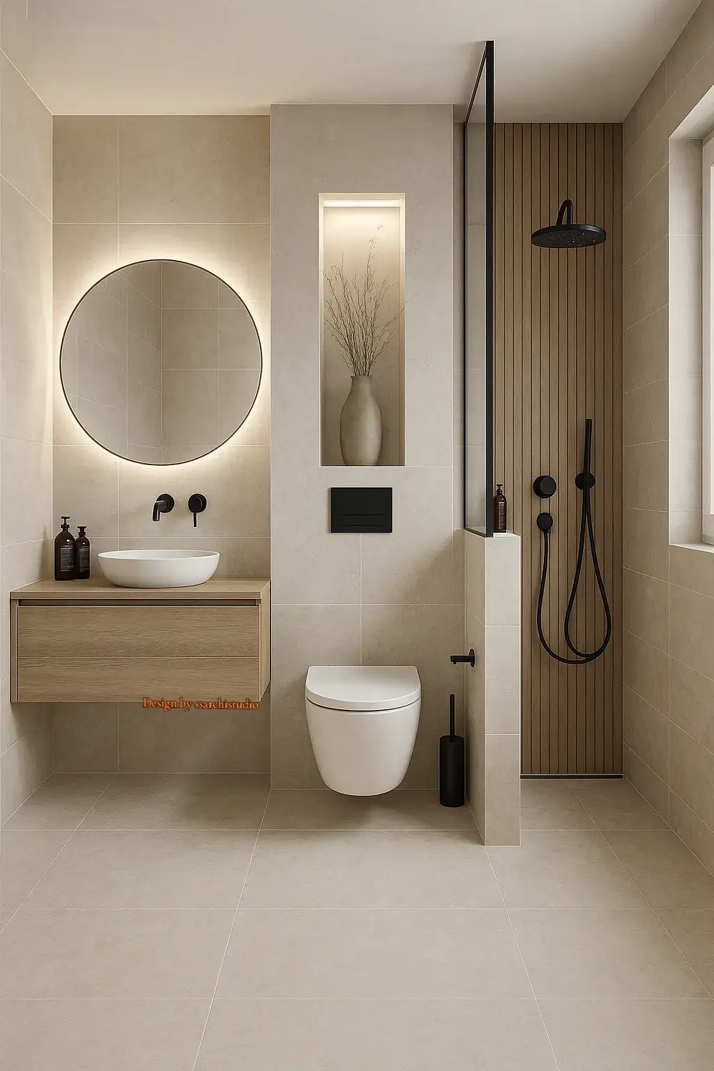 Step into a world of elegance with this stunning bathroom design by **@ssarchistudio**. Sleek marble, golden accents, and flawless details create a space that’s as indulgent as it is breathtaking.   📸 **Copyright © ssarchistudio** – All rights reserved.   #LuxuryBathroom #DreamDesign #OpulentLiving #ModernElegance #BathroomInspo #HighEndDecor #DesignPerfection #LavishSpaces #ArchitectureGoals #SSArchistudio #ChicLuxury #HomeOfLuxury #BathroomVibes #TimelessDesign #InteriorMasterpiece #interiordesign #bathroom #fyp 